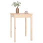 vidaXL Mesa de comedor madera maciza de pino 55x55x75 cm vidaXL Mesa de comedor madera maciza de pino 55x55x75 cm