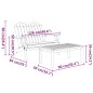 vidaXL Juego de muebles de jardín Adirondack 4 piezas madera acacia