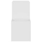 vidaXL Zapatero de recibidor madera contrachapada blanco 105x35,5x70cm