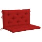 vidaXL Banco columpio de 2 plazas hojas de palma y cojín bambú 202 cm vidaXL Banco columpio de 2 plazas hojas de palma y cojín bambú 202 cm