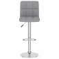 vidaXL Taburetes de cocina 2 unidades tela gris claro vidaXL Taburetes de cocina 2 unidades tela gris claro