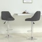vidaXL Taburete de cocina 2 unidades de terciopelo gris oscuro vidaXL Taburete de cocina 2 unidades de terciopelo gris oscuro