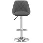 vidaXL Taburete de cocina 2 unidades de terciopelo gris oscuro vidaXL Taburete de cocina 2 unidades de terciopelo gris oscuro