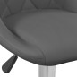 vidaXL Taburete de cocina 2 unidades de terciopelo gris oscuro vidaXL Taburete de cocina 2 unidades de terciopelo gris oscuro