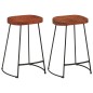 vidaXL Taburetes de bar Gavin 2 uds madera mango maciza 45x40x63 cm vidaXL Taburetes de bar Gavin 2 uds madera mango maciza 45x40x63 cm