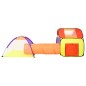 vidaXL Tienda de juego de niños con 250 bolas multicolor 338x123x111cm vidaXL Tienda de juego de niños con 250 bolas multicolor 338x123x111cm