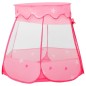 vidaXL Tienda de juegos para niños con 250 bolas rosa 102x102x82 cm vidaXL Tienda de juegos para niños con 250 bolas rosa 102x102x82 cm
