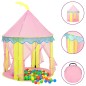 vidaXL Tienda de juegos para niños con 250 bolas rosa 100x100x127 cm vidaXL Tienda de juegos para niños con 250 bolas rosa 100x100x127 cm