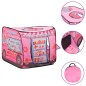 vidaXL Tienda de juegos para niños con 250 bolas rosa 70x112x70 cm vidaXL Tienda de juegos para niños con 250 bolas rosa 70x112x70 cm