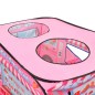 vidaXL Tienda de juegos para niños con 250 bolas rosa 70x112x70 cm vidaXL Tienda de juegos para niños con 250 bolas rosa 70x112x70 cm