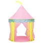 vidaXL Tienda de juegos para niños con 250 bolas rosa 100x100x127 cm