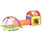 vidaXL Tienda de juego de niños con 250 bolas multicolor 338x123x111cm vidaXL Tienda de juego de niños con 250 bolas multicolor 338x123x111cm