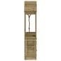 vidaXL Parque infantil con pared de escalada madera impregnada de pino vidaXL Parque infantil con pared de escalada madera impregnada de pino