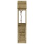 vidaXL Casa de juegos con pared escalada de madera impregnada de pino vidaXL Casa de juegos con pared escalada de madera impregnada de pino
