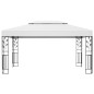 vidaXL Cenador con doble techo blanco 3x4 m vidaXL Cenador con doble techo blanco 3x4 m