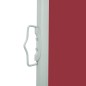 vidaXL Toldo lateral retráctil de jardín rojo 100x300 cm vidaXL Toldo lateral retráctil de jardín rojo 100x300 cm