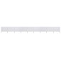 vidaXL Paravientos de 9 paneles tela blanco arena 1200x120 cm vidaXL Paravientos de 9 paneles tela blanco arena 1200x120 cm