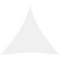 vidaXL Toldo de vela triangular tela Oxford blanco 4x4x4 m vidaXL Toldo de vela triangular tela Oxford blanco 4x4x4 m