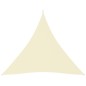 vidaXL Toldo de vela triangular tela Oxford color crema 4,5x4,5x4,5 m vidaXL Toldo de vela triangular tela Oxford color crema 4,5x4,5x4,5 m