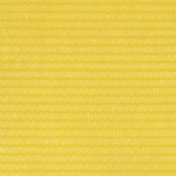 vidaXL Toldo para balcón HDPE amarillo 90x600 cm 