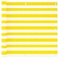 vidaXL Toldo para balcón HDPE amarillo y blanco 90x300 cm vidaXL Toldo para balcón HDPE amarillo y blanco 90x300 cm
