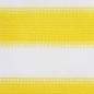 vidaXL Toldo para balcón HDPE amarillo y blanco 90x300 cm vidaXL Toldo para balcón HDPE amarillo y blanco 90x300 cm