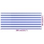 vidaXL Toldo para balcón HDPE amarillo y blanco 90x300 cm vidaXL Toldo para balcón HDPE amarillo y blanco 90x300 cm