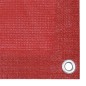 vidaXL Toldo para balcón HDPE rojo 90x600 cm vidaXL Toldo para balcón HDPE rojo 90x600 cm
