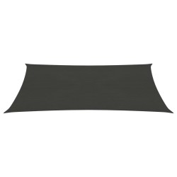 vidaXL Toldo de vela gris antracita HDPE 160 g/m² 3x4 m 
