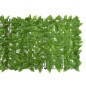 vidaXL Toldo para balcón con hojas verde 400x75cm vidaXL Toldo para balcón con hojas verde 400x75cm