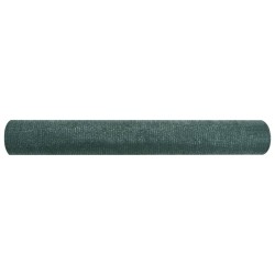 vidaXL Red de privacidad HDPE verde 1,2x10 m 75 g/m² 