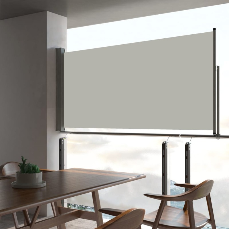 vidaXL Toldo lateral retráctil de jardín color crema 80x300 cm vidaXL Toldo lateral retráctil de jardín color crema 80x300 cm