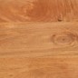vidaXL Mesita de noche madera maciza mango marrón y negro 50x33x60 c vidaXL Mesita de noche madera maciza mango marrón y negro 50x33x60 c