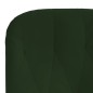 vidaXL Sillón de relax de terciopelo verde oscuro vidaXL Sillón de relax de terciopelo verde oscuro