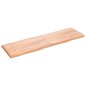 vidaXL Tablero mesa madera tratada borde natural marrón 200x60x(2-6)cm vidaXL Tablero mesa madera tratada borde natural marrón 200x60x(2-6)cm