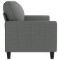 vidaXL Sofá de 3 plazas de tela gris oscuro 180 cm vidaXL Sofá de 3 plazas de tela gris oscuro 180 cm