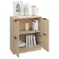 vidaXL Aparador de madera contrachapada color roble Sonoma 60x30x70 cm vidaXL Aparador de madera contrachapada color roble Sonoma 60x30x70 cm