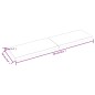 vidaXL Tablero mesa madera tratada borde natural marrón 220x60x(2-6)cm vidaXL Tablero mesa madera tratada borde natural marrón 220x60x(2-6)cm