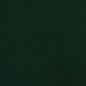 vidaXL Banco de terciopelo verde oscuro 100x35x41 cm