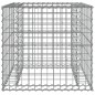 vidaXL Cesta de gaviones hierro galvanizado color plateado 70x70x65 cm vidaXL Cesta de gaviones hierro galvanizado color plateado 70x70x65 cm