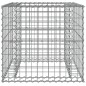 vidaXL Cesta de gaviones hierro galvanizado color plateado 70x70x65 cm vidaXL Cesta de gaviones hierro galvanizado color plateado 70x70x65 cm
