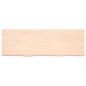 vidaXL Encimera de baño madera maciza sin tratar 180x60x(2-6) cm vidaXL Encimera de baño madera maciza sin tratar 180x60x(2-6) cm