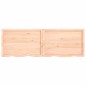 vidaXL Encimera de baño madera maciza sin tratar 180x60x(2-6) cm vidaXL Encimera de baño madera maciza sin tratar 180x60x(2-6) cm