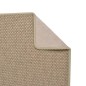 vidaXL Alfombra de pasillo con aspecto de sisal color arena 50x200 cm vidaXL Alfombra de pasillo con aspecto de sisal color arena 50x200 cm