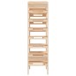 vidaXL Botellero madera maciza de pino 61,5x30x107,5 cm vidaXL Botellero madera maciza de pino 61,5x30x107,5 cm