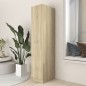 vidaXL Armario de boticario contrachapado color roble 30x42,5x150 cm vidaXL Armario de boticario contrachapado color roble 30x42,5x150 cm