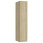 vidaXL Armario de boticario contrachapado color roble 30x42,5x150 cm vidaXL Armario de boticario contrachapado color roble 30x42,5x150 cm