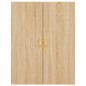 vidaXL Aparador alto madera contrachapada color roble 69,5x34x180 cm vidaXL Aparador alto madera contrachapada color roble 69,5x34x180 cm