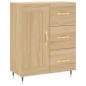 vidaXL Aparador alto madera contrachapada color roble 69,5x34x180 cm vidaXL Aparador alto madera contrachapada color roble 69,5x34x180 cm