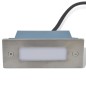 vidaXL Luces LED empotrables para escaleras 12 uds 44x111x56 mm vidaXL Luces LED empotrables para escaleras 12 uds 44x111x56 mm